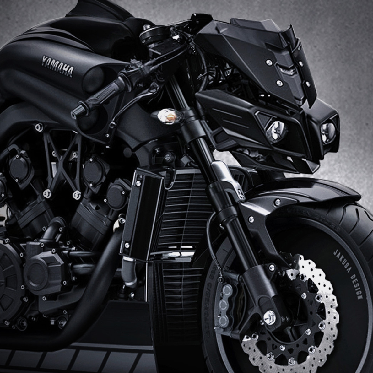 2019 Yamaha VMAX stealth concept | Jakusa Design | Visordown